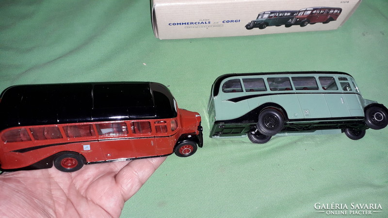 Original English corgi bedford ob metal buses cars 1:50 size in box (one of 8000 limited edition)