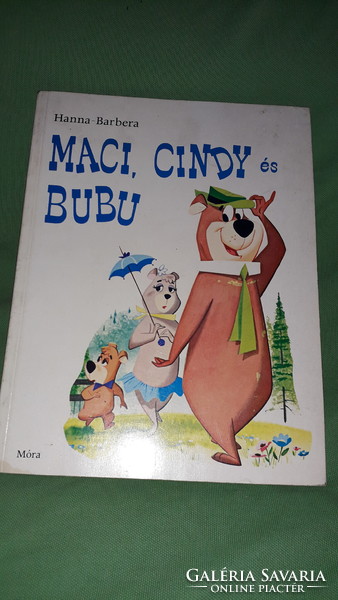 1986.W.Hanna -J.Barbera -Maci, Cindy és Bubu MACI LACI képes mese könyv a képek szerint MÓRA