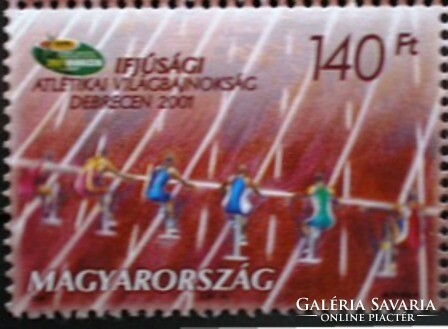 S4617 /  2001 Ifjúsági Atlétikai VB bélyeg postatiszta