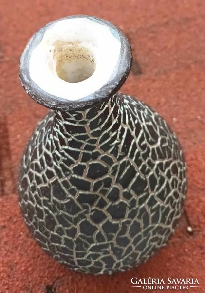 Gorka geza ceramic vase - Gorka cracked glaze vase