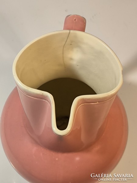 Pink Zsolnay jug