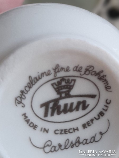 Gyönyörű Thun cseh kávés csészék 6 db