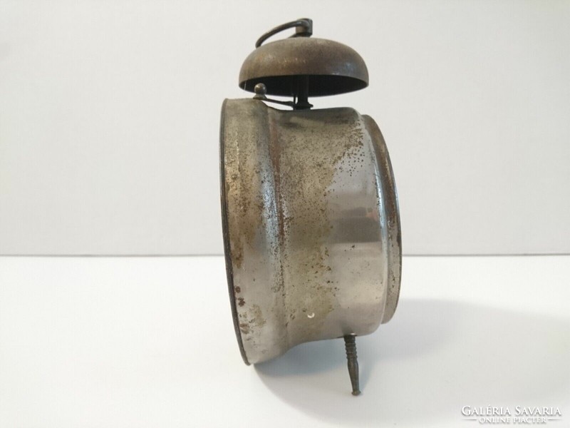Antik HALLER mechanikus ébresztőóra, Németországban készült kb az 1910-es években