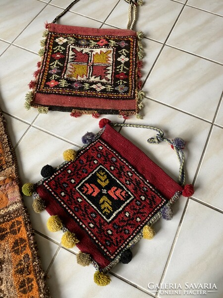 Hand-knotted nomadic Turkmen bag 2