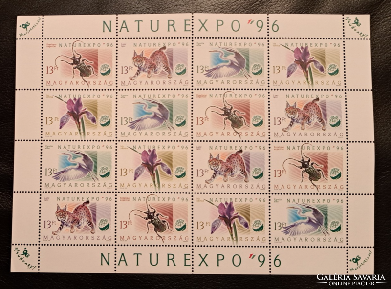 1996. Naturexpo complete sheet ** b/4