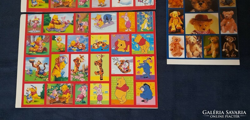 Retro disney and teddy sticker