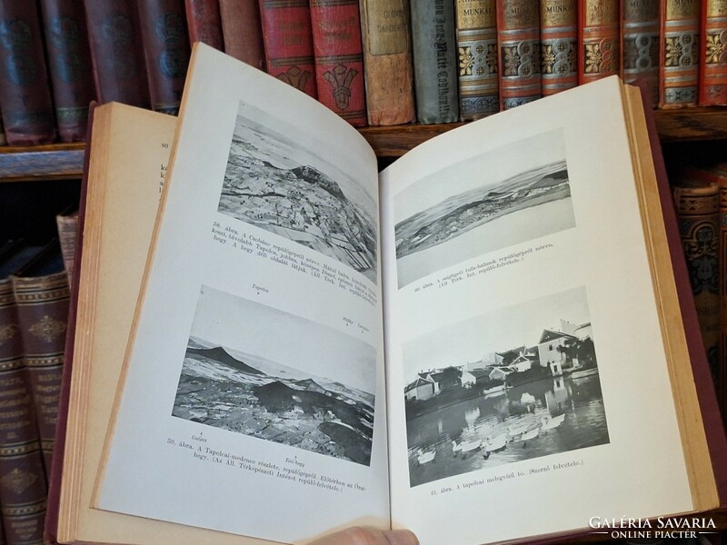 Rrr! Jenő Cholnoky: balaton 1937 first edition library of the Hungarian Geographical Society