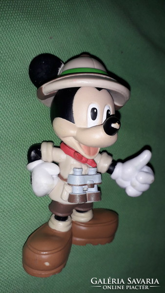 Retro original hand-painted disney-schleich rubber toy figure mickey mouse 9 cm according to the pictures