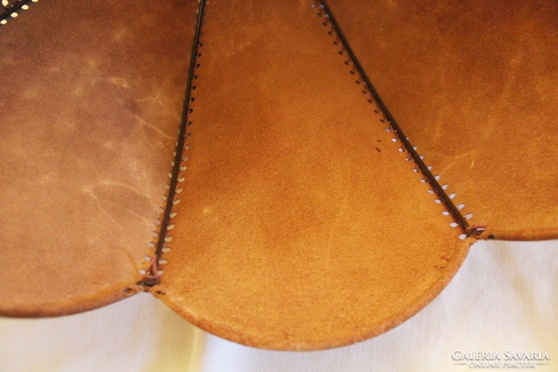 Leather lamp