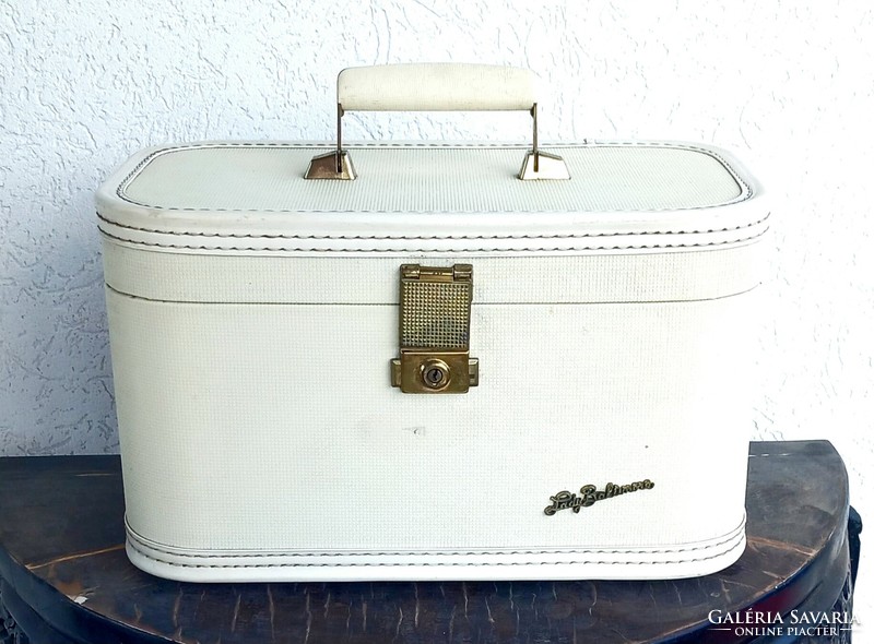 Luggagelo Italian vintage toilet bag case negotiable art deco design