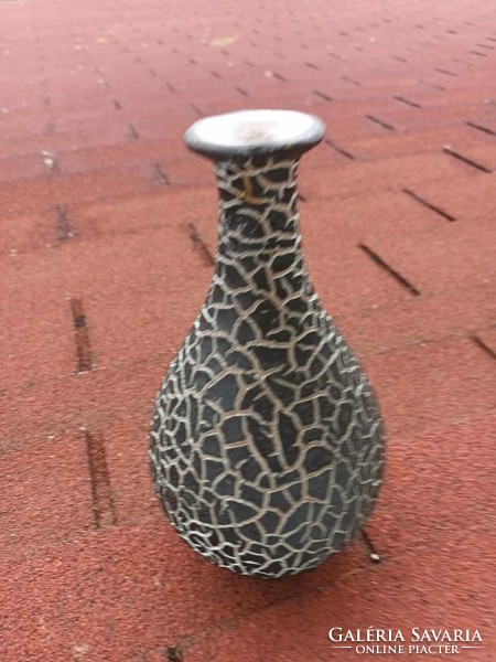Gorka geza ceramic vase - Gorka cracked glaze vase