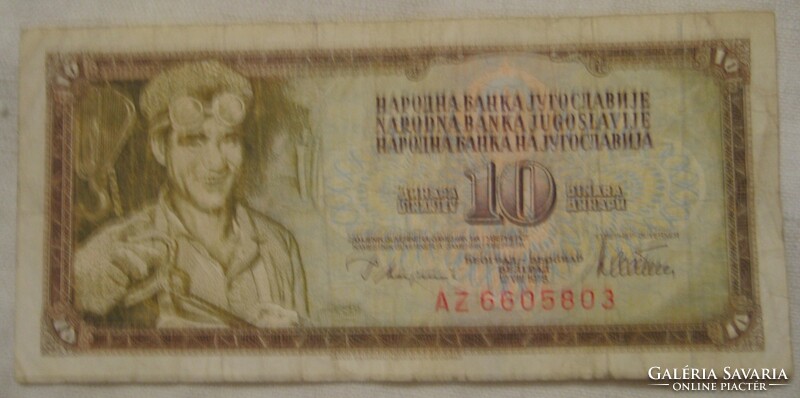 6 Yugoslavian dinars