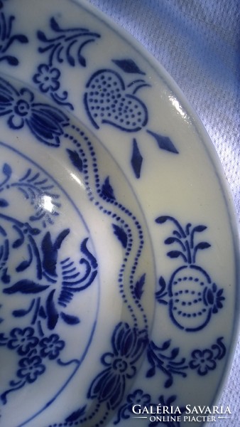 Meissen mot.Wall plate-ornamental plate zsolnay? Diam. 23 cm flawless beautiful piece