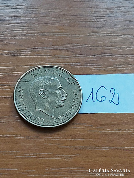 Denmark 1 kroner 1947 x. King Kerestély (cristian), aluminum bronze 162.