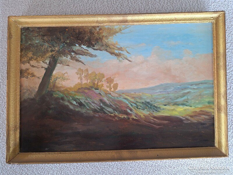 Unsigned oil painting