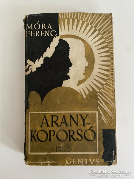 Ferenc Móra golden coffin 1933 genius rt. Budapest novel in two volumes
