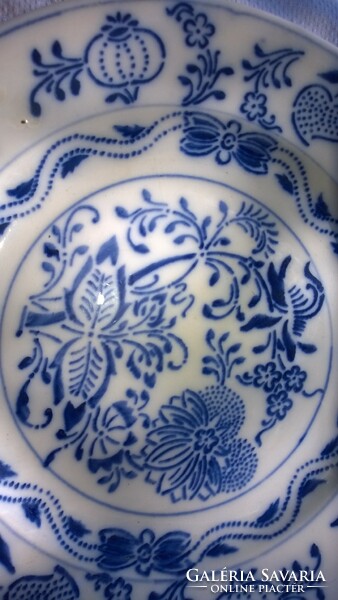 Meissen mot.Wall plate-ornamental plate zsolnay? Diam. 23 cm flawless beautiful piece