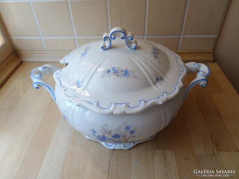 Zsolnay porcelain soup bowl