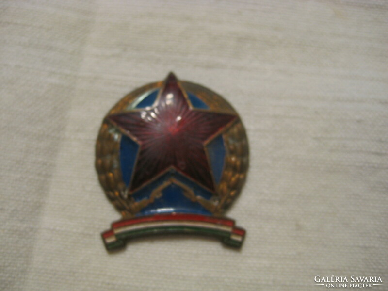 Rákosi police cap badge