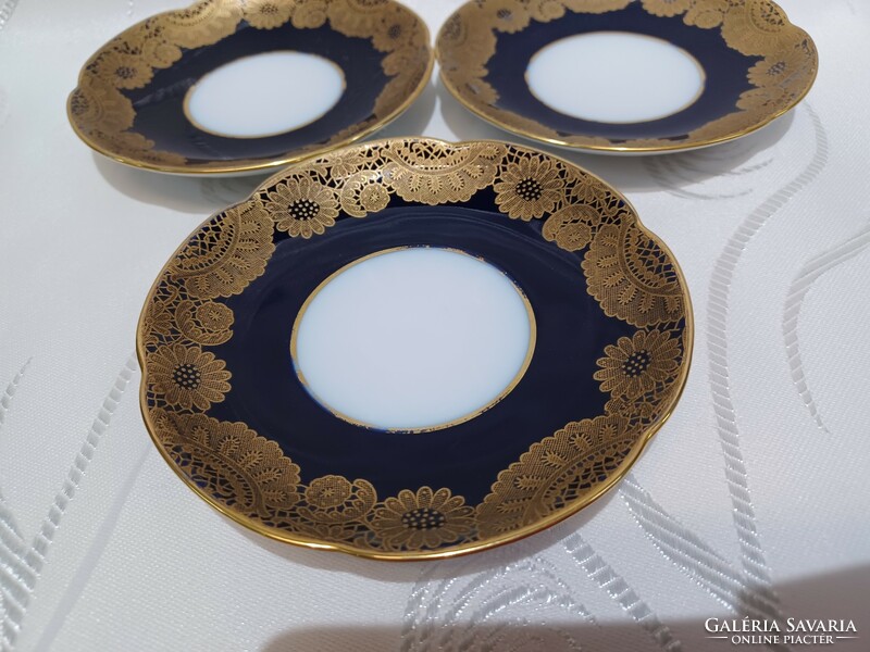 Hutschenreuther hohenberg germany cobalt saucer/ small plate