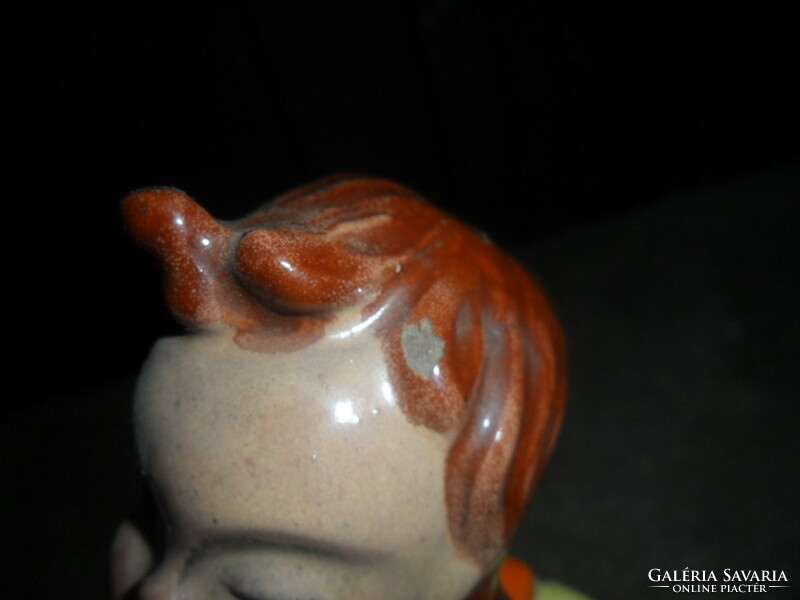 H, rahmer mária art deco girl ceramic figure