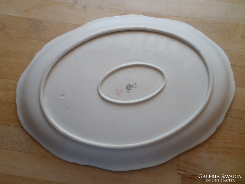 Zsolnay porcelain oval bowl 26 x 36 cm