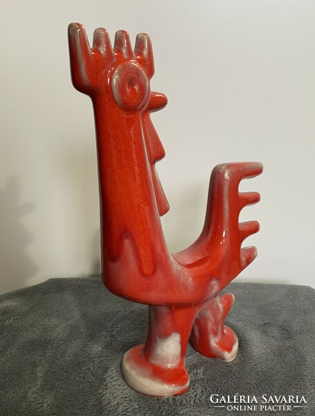Retro Figural Ceramic Rooster Industrial Arts Company.