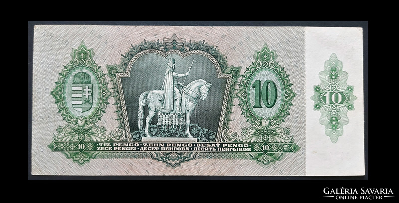 10 Pengő 1936, VF