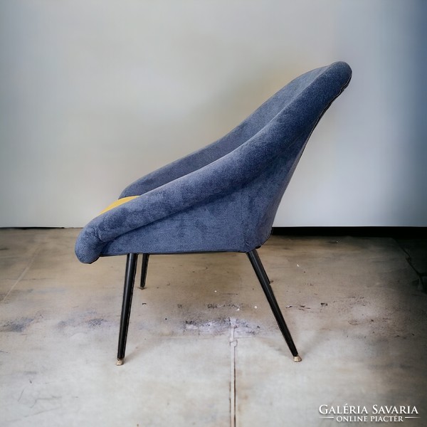 Retro, space age design renovated cologne armchair