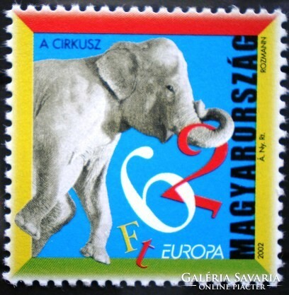 S4645 /  2002 Europa : Cirkusz bélyeg postatiszta