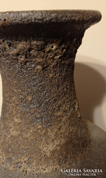 Lava vase, 28 cm