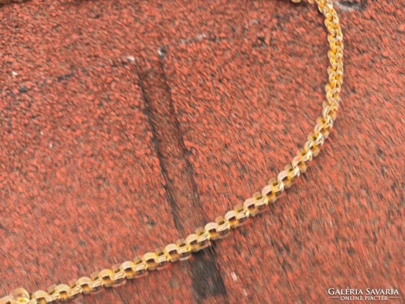 Gold plated necklace - 22 ct gold plated