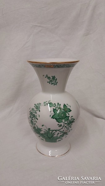 Indian basket pattern vase from Herend!