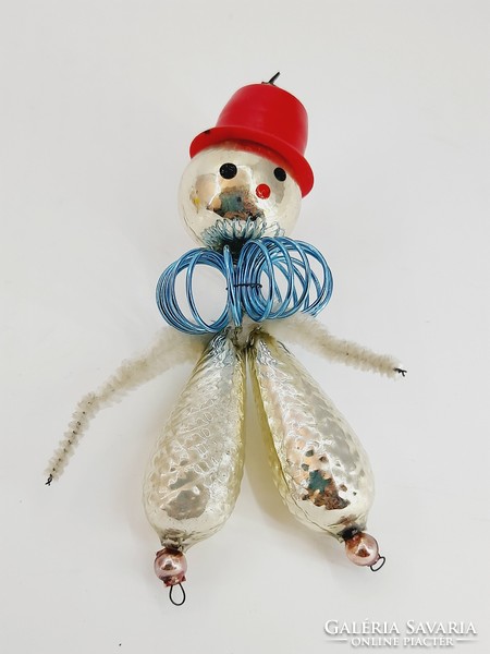 Chenille glass figure, Christmas tree ornament, 10 cm