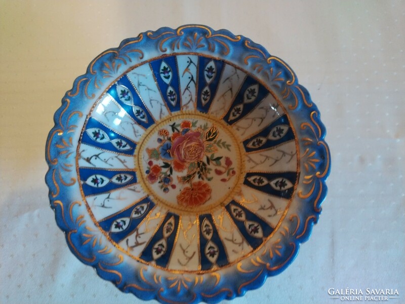 Chinese serving plate, serving bowl (blue)