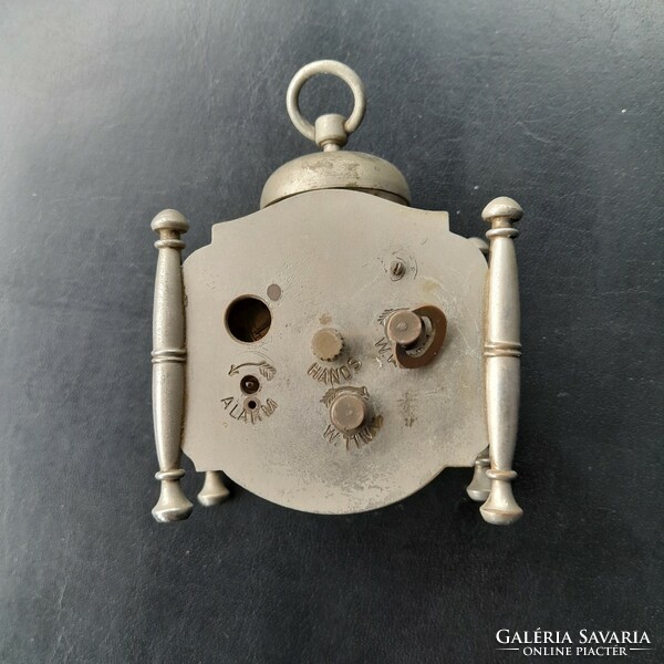 Antique English alarm clock