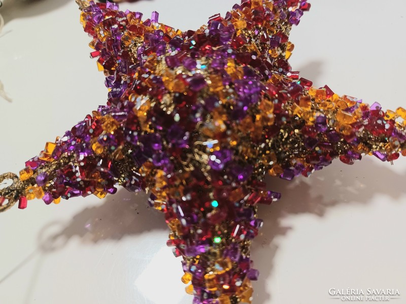 Old Christmas tree decoration - metal star