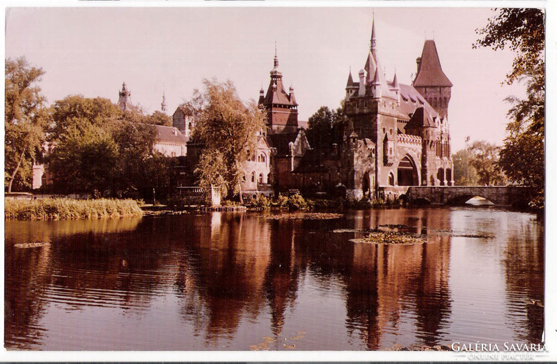 Original color photo / Vojdahunyad castle / unused / luxury