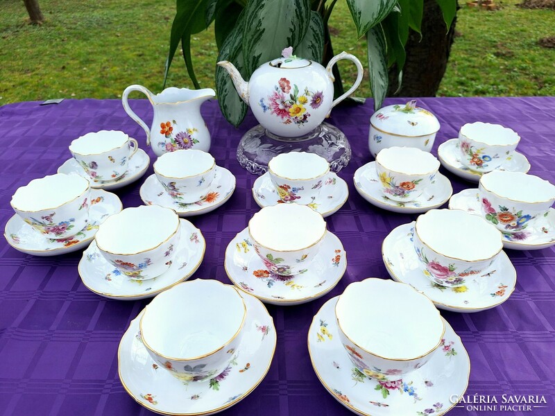 Meissen tea set for 12 people