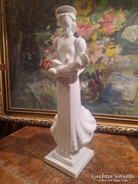 EREDETI HERENDI PORCELÁN MATYÓ MADONNA