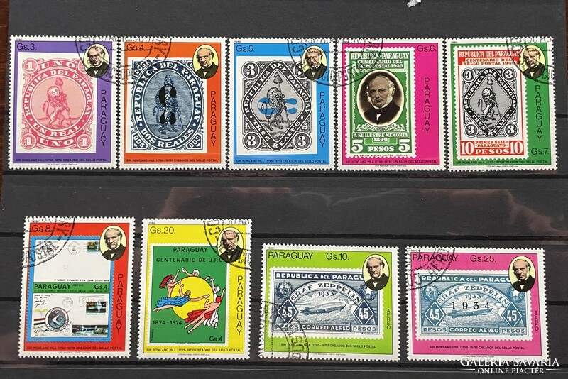 Paraguay stamp series 1980.
