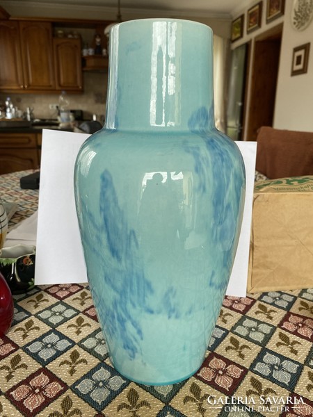 Zsolnay glazed vase