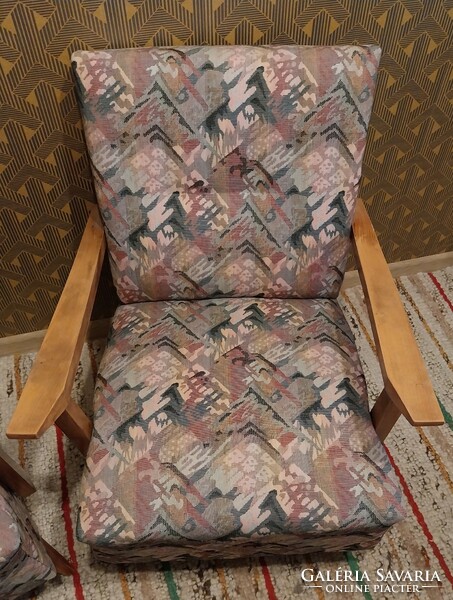 Two retro armchairs in good condition for sale! ( Price/piece )