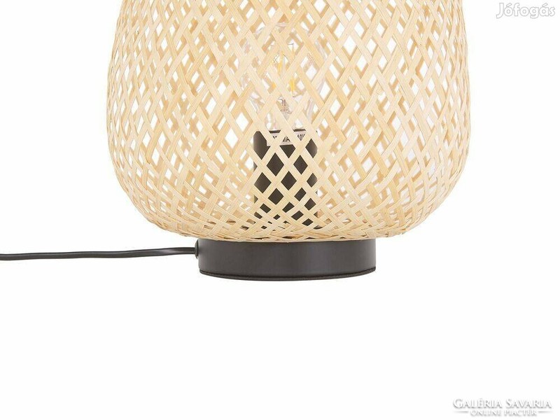 Bambusz asztalilámpa éjjeli lámpa, hangulat világítás