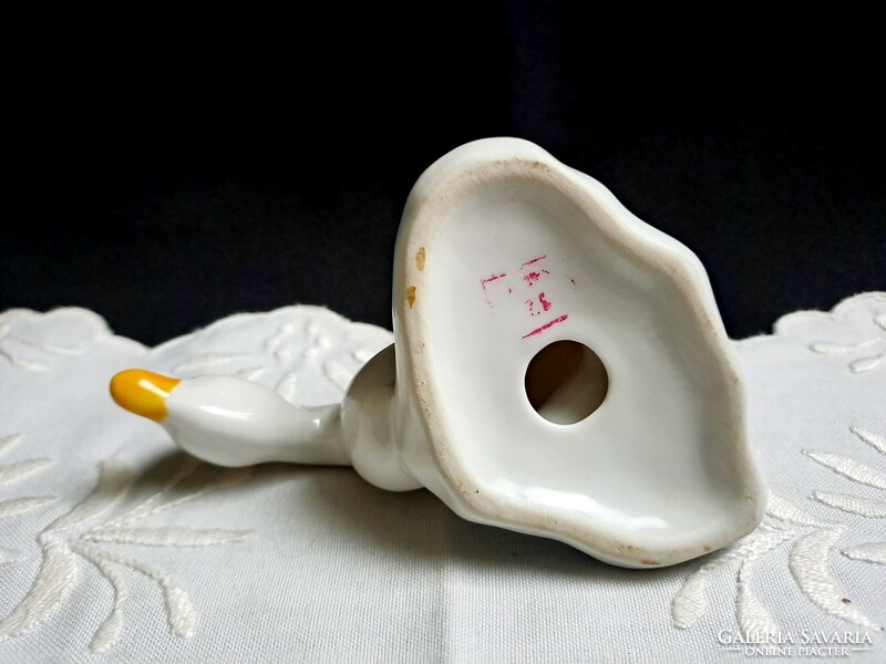 Jelzett porcelán különleges csipegető kacsa