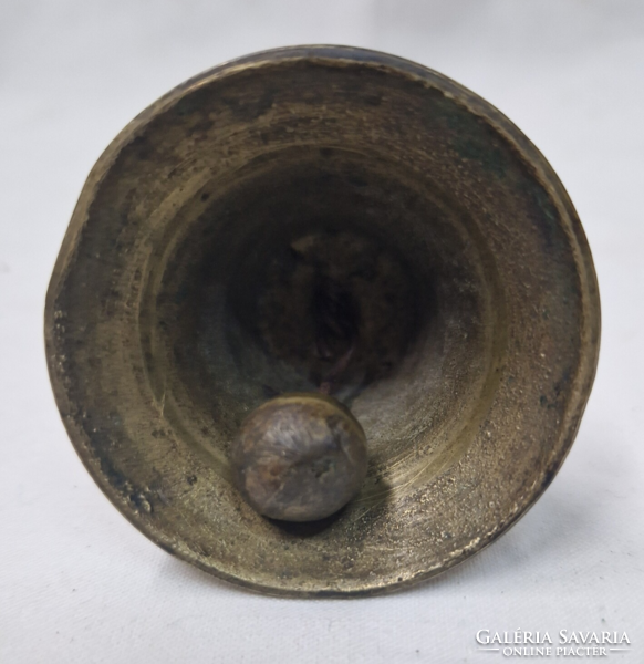 Antique copper bell, bell, in preserved condition 130 g.