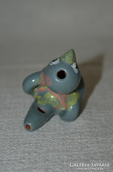 Folk ceramic whistling toy