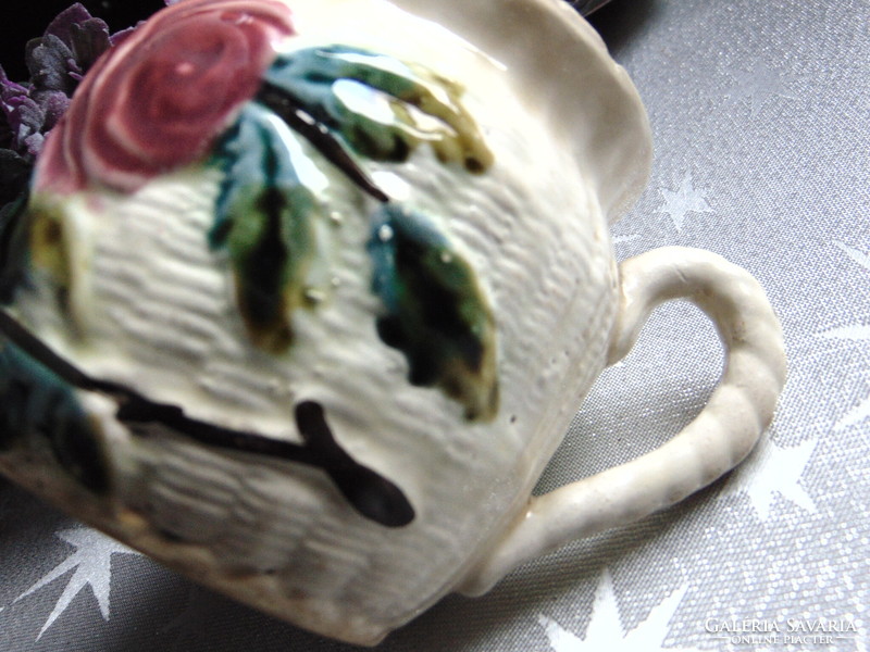 Old faience mug