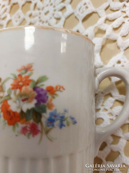 Zsolnay, rare flower mug