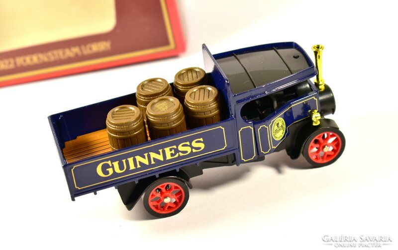 GUINNESS SÖRSZÁLLÍTÓ 1922 TEHERAURÓ ! TIP-TOP MATCHBOX EREDETI DOBOZÁBAN 1986 BÓL !